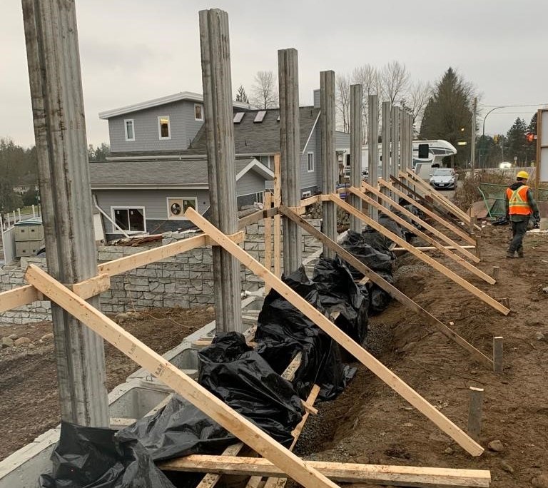 Geogrid Installation